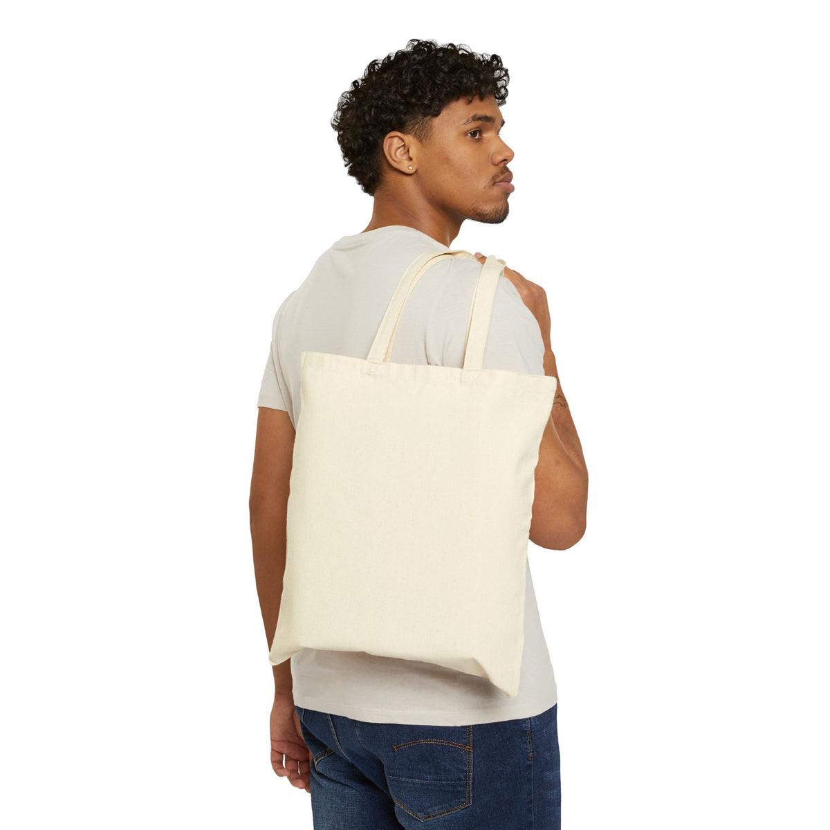 Nurse Heart Cotton Canvas Tote Bag