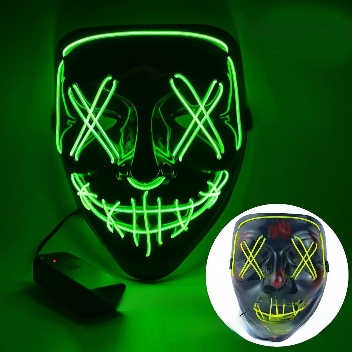 Luminous LED Mask