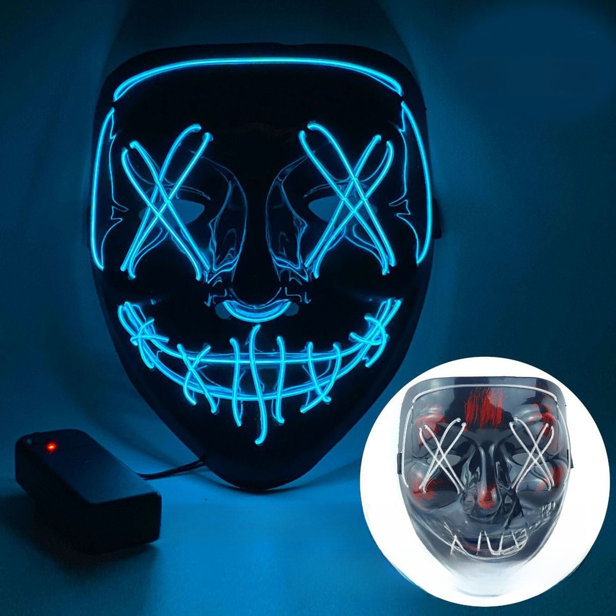 Luminous LED Mask