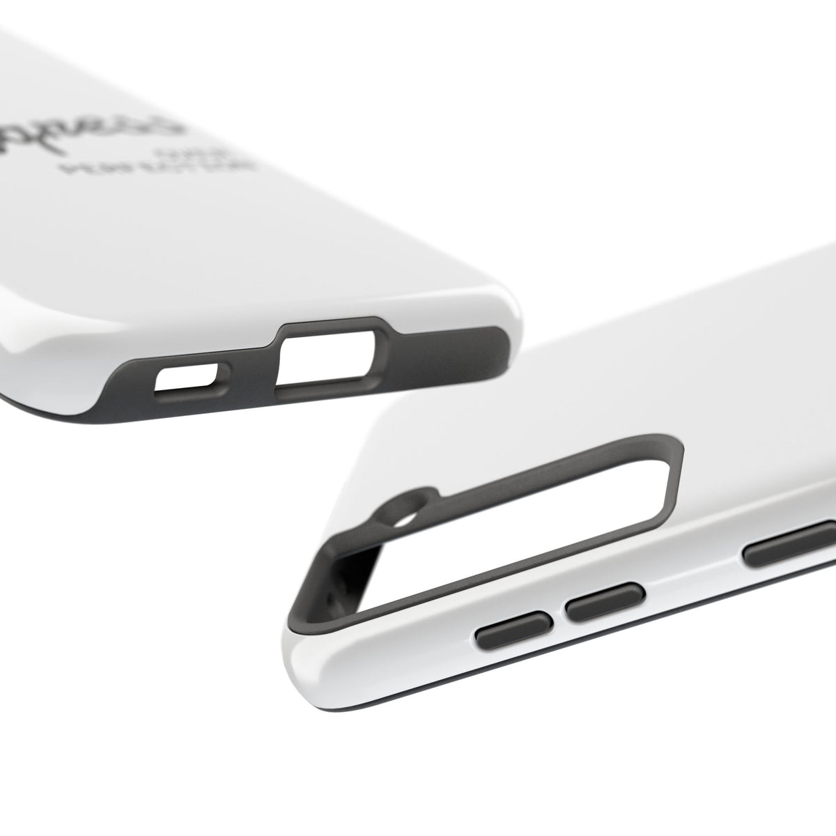 Progress Over Perfection Tough Phone Case — Minimal Motivational iPhone/Android Protective Cover