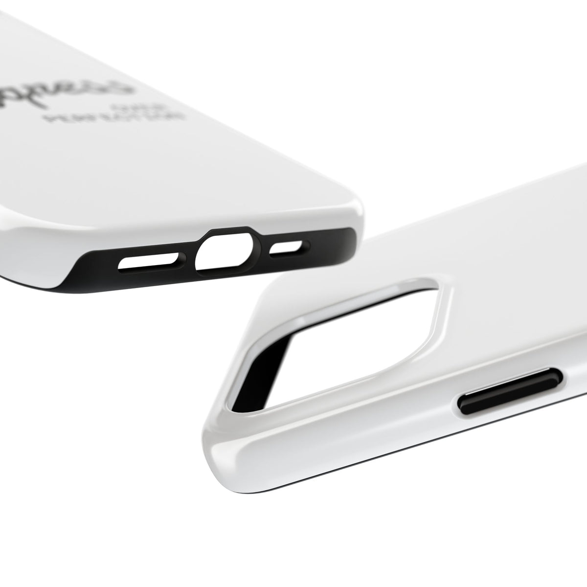 Progress Over Perfection Tough Phone Case — Minimal Motivational iPhone/Android Protective Cover