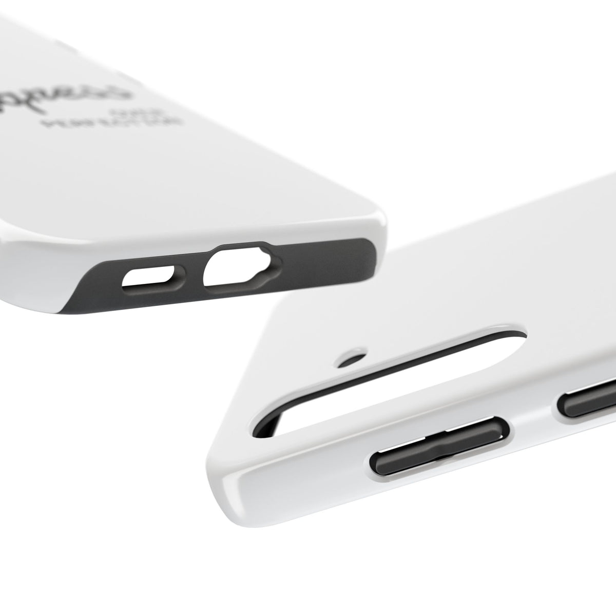 Progress Over Perfection Tough Phone Case — Minimal Motivational iPhone/Android Protective Cover