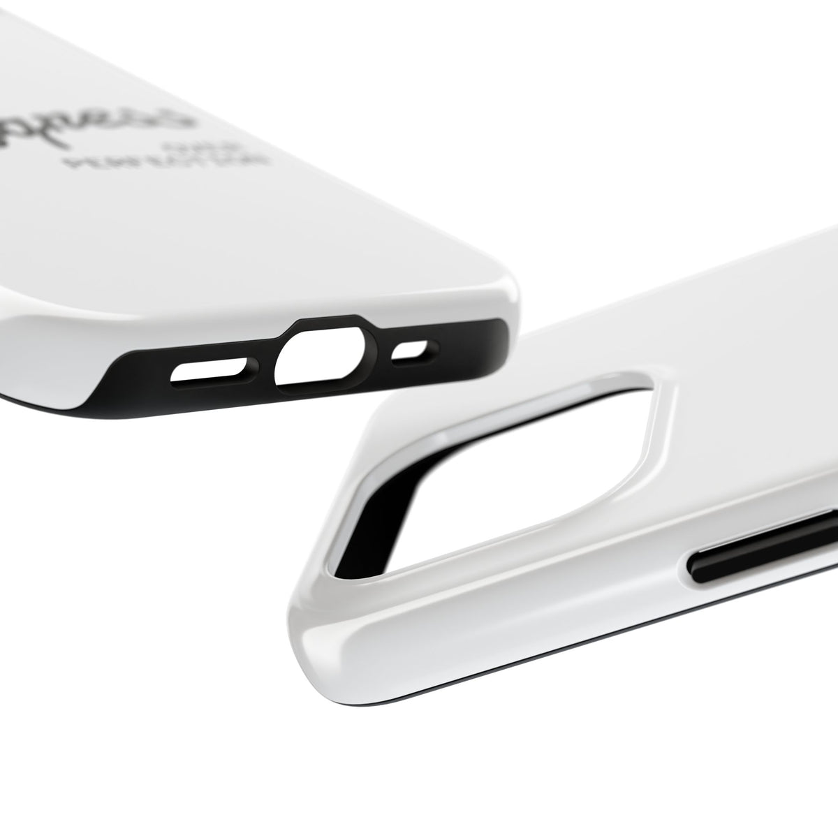 Progress Over Perfection Tough Phone Case — Minimal Motivational iPhone/Android Protective Cover