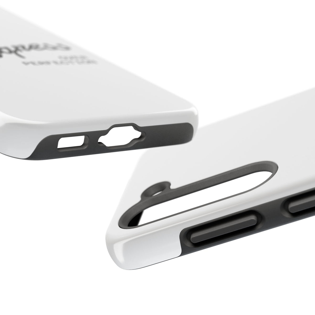 Progress Over Perfection Tough Phone Case — Minimal Motivational iPhone/Android Protective Cover