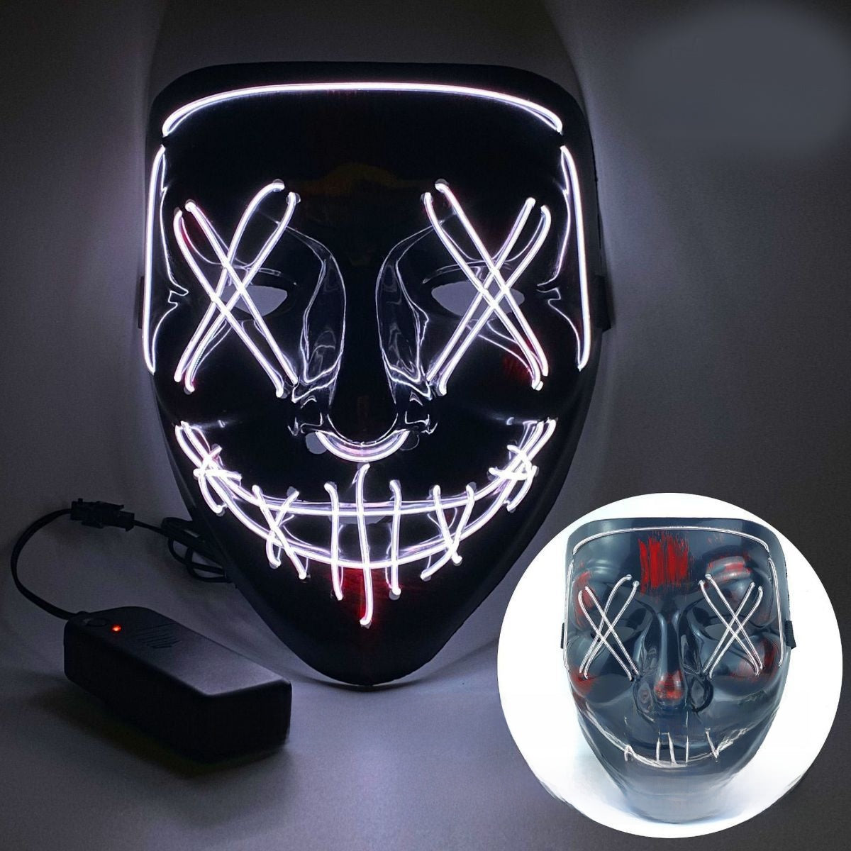 Luminous LED Mask