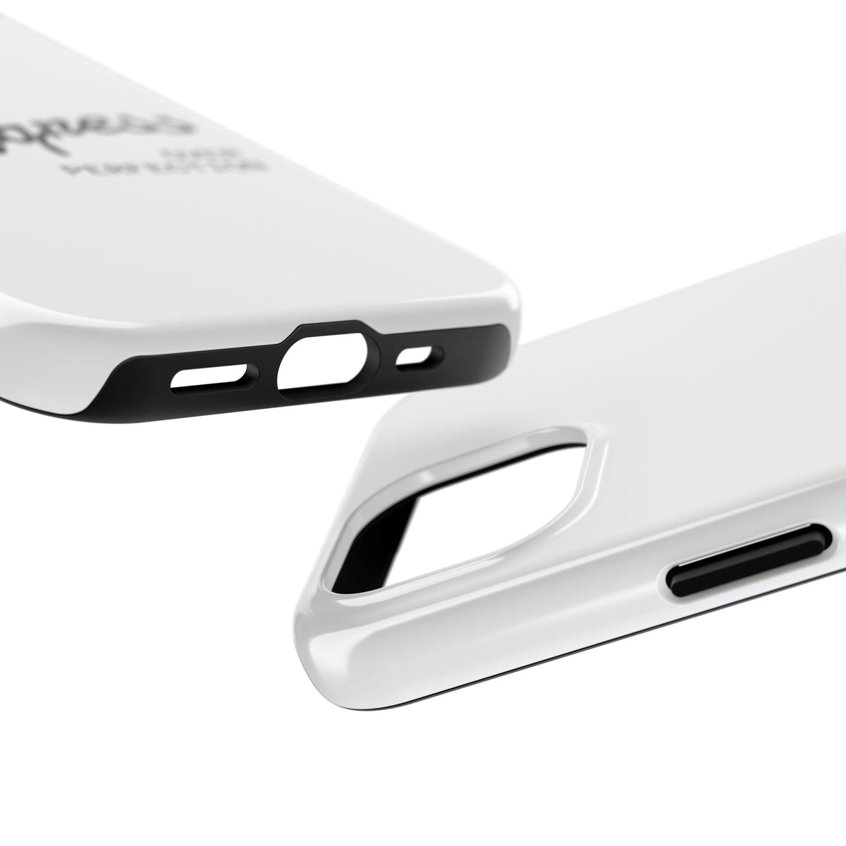 Progress Over Perfection Tough Phone Case — Minimal Motivational iPhone/Android Protective Cover