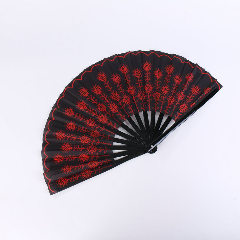 Symphony Kung Fu Fan 33cm  Bamboo Bone Reflective Cloth Fan