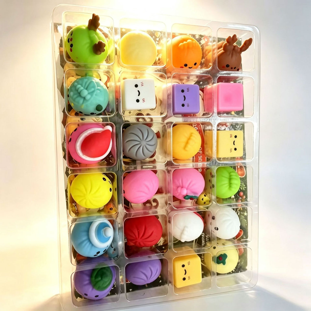 Christmas Squishies Advent Soft and Cute Toy Advent Calendar