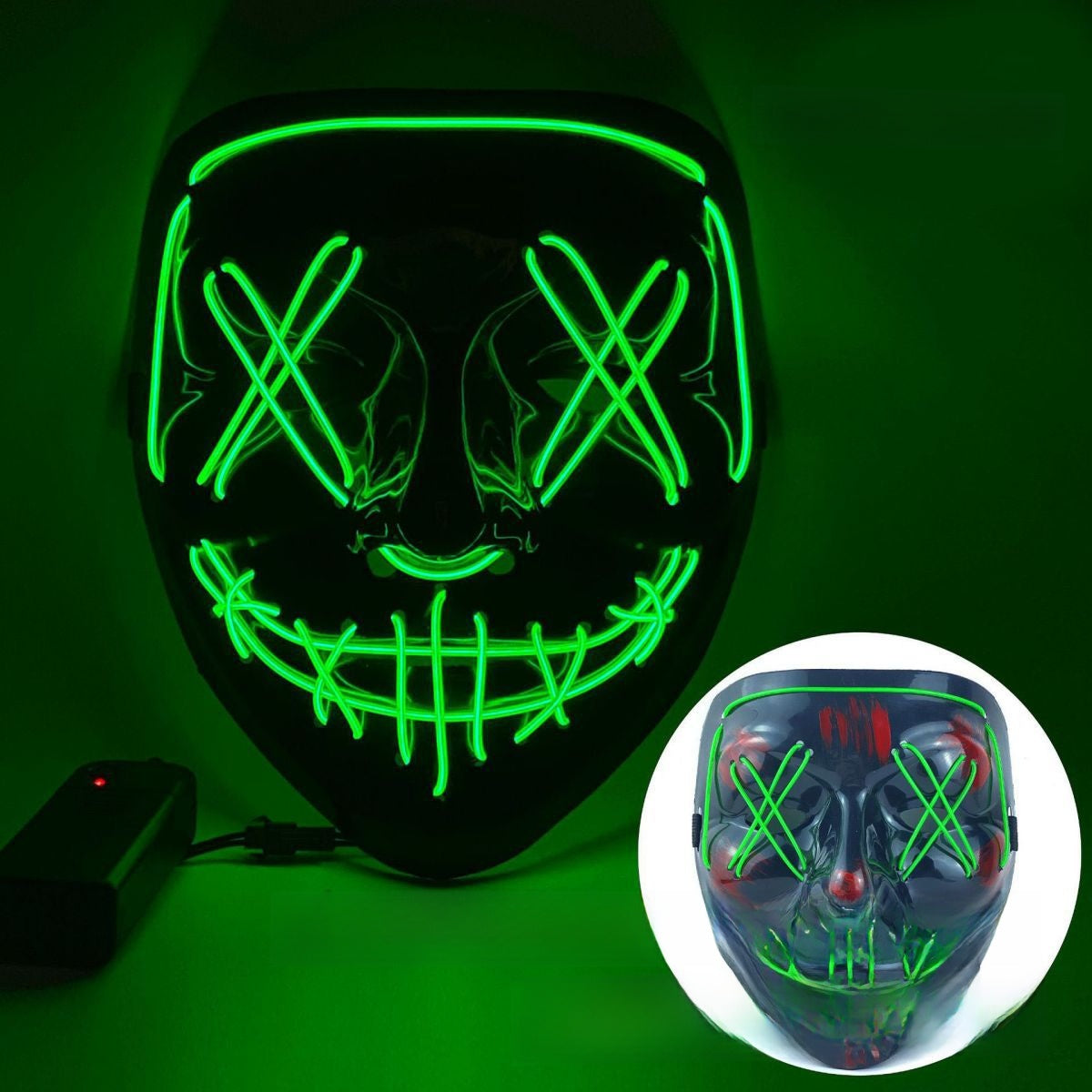 Luminous LED Mask