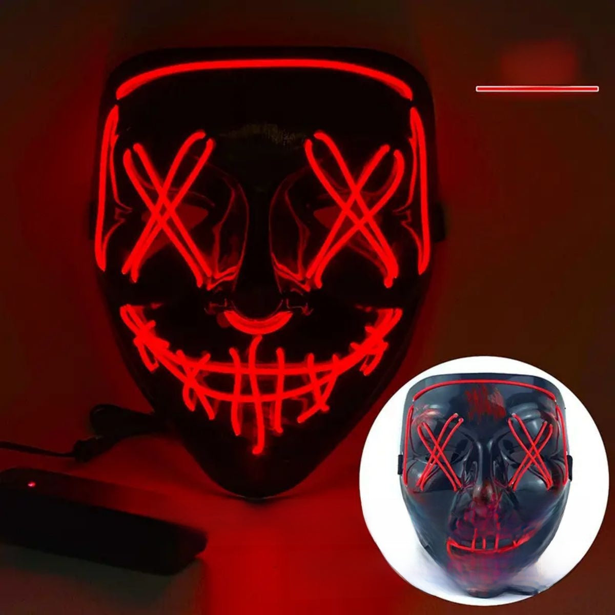 Luminous LED Mask