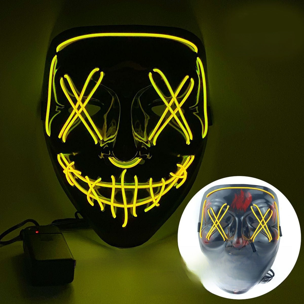 Luminous LED Mask