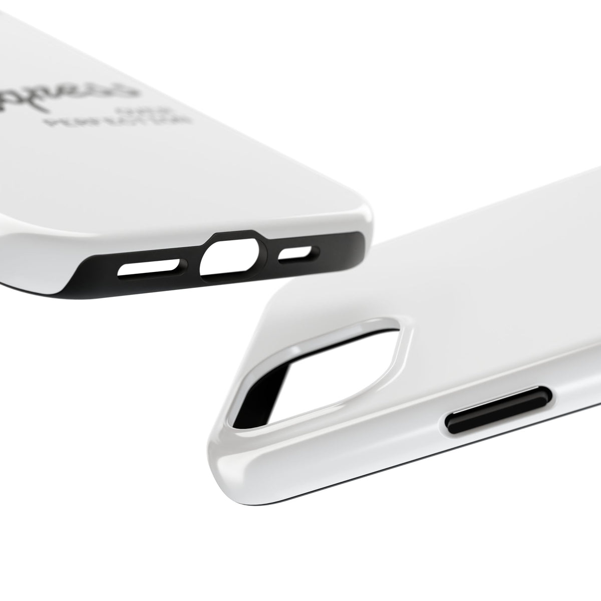 Progress Over Perfection Tough Phone Case — Minimal Motivational iPhone/Android Protective Cover