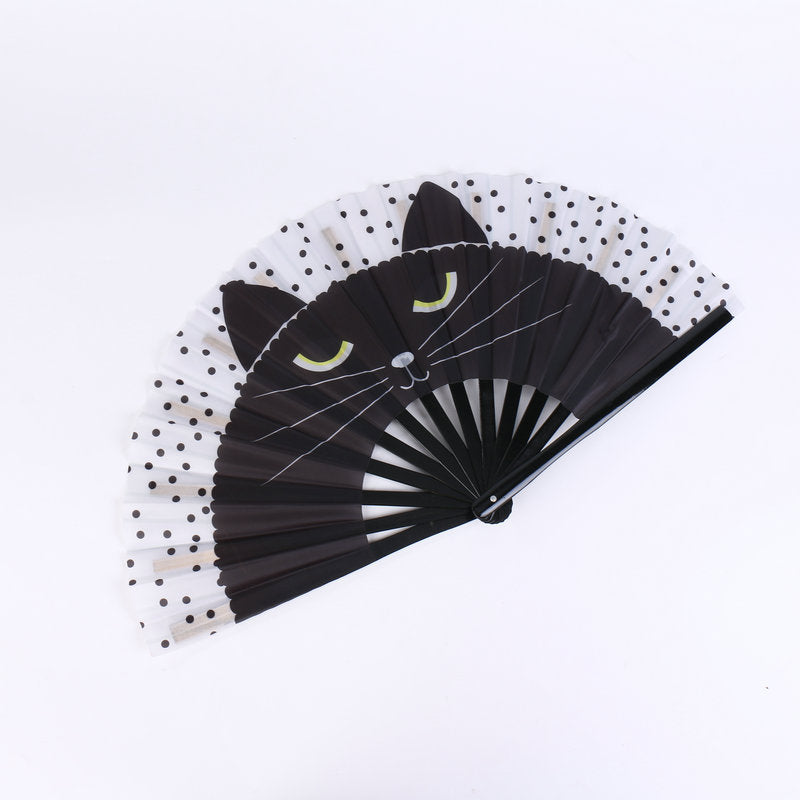 Symphony Kung Fu Fan 33cm  Bamboo Bone Reflective Cloth Fan
