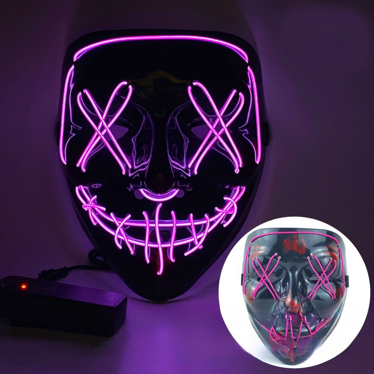 Luminous LED Mask