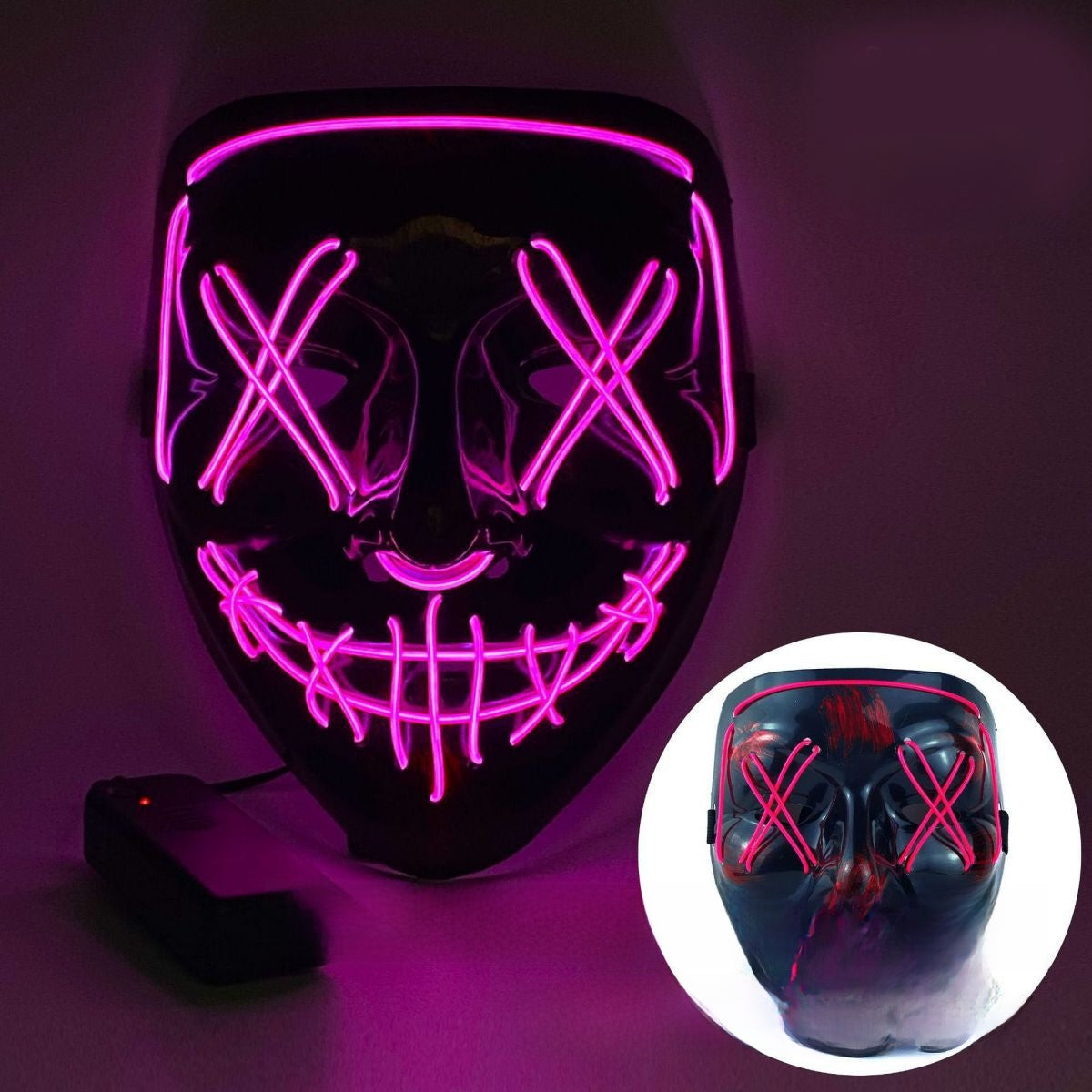 Luminous LED Mask