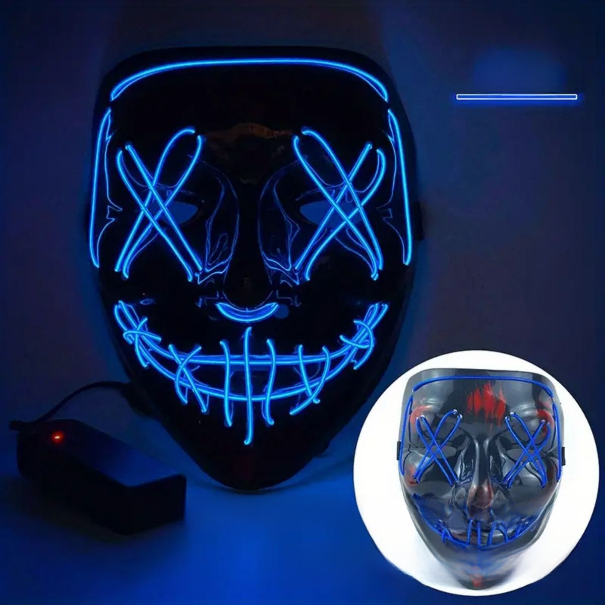Luminous LED Mask