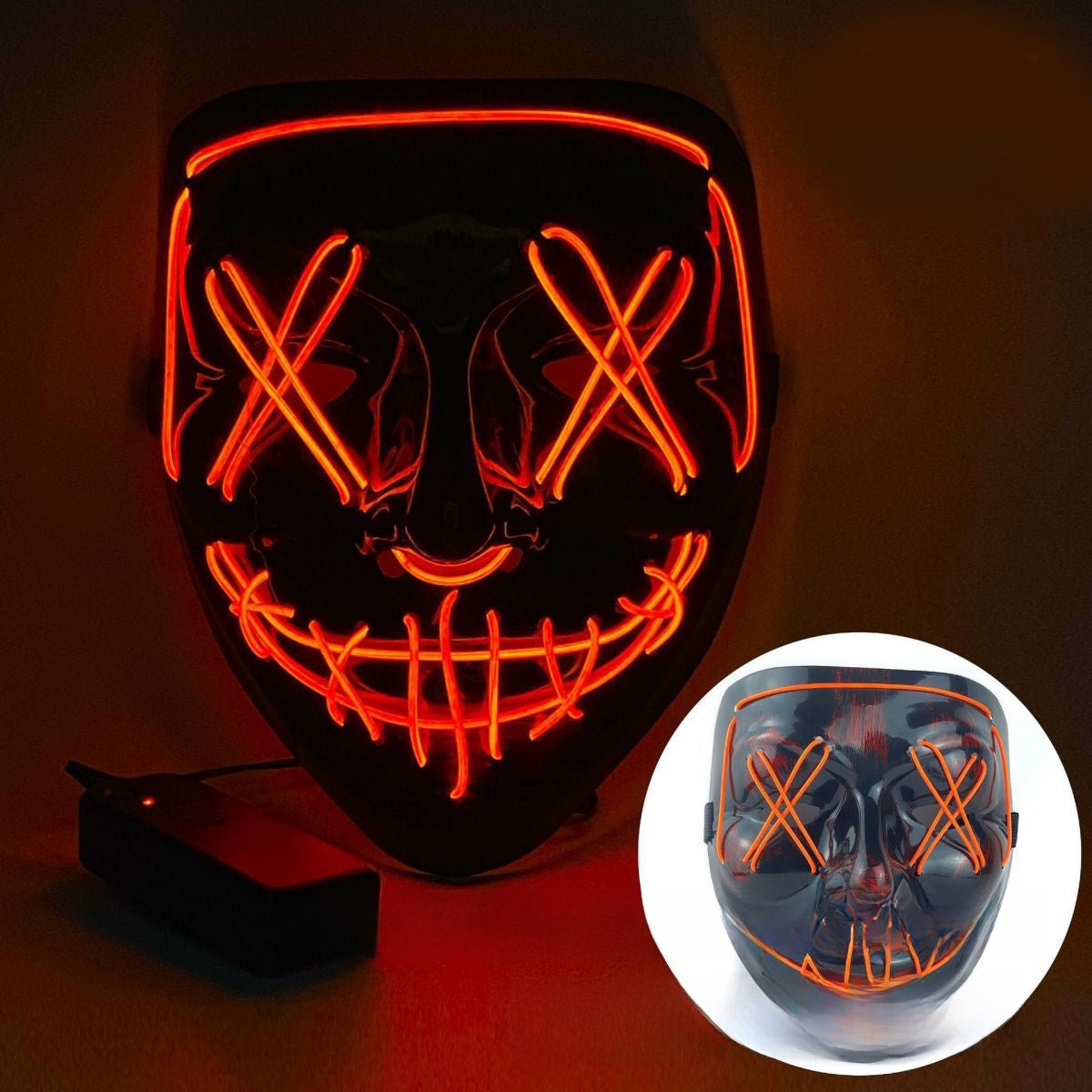 Luminous LED Mask
